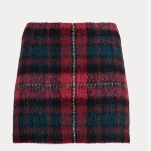 NWT Ralph Lauren Plaid Skirt